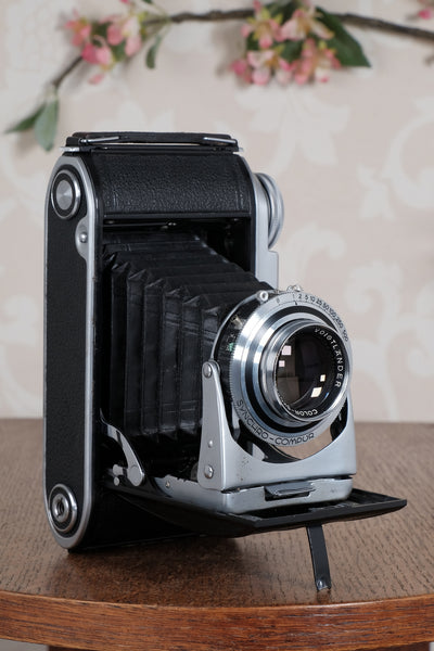 Superb! 1955 Voigtlander 6x9 Bessa II with Color-Skopar lens. Freshly Serviced, CLA'd.