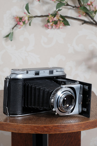 Superb! 1955 Voigtlander 6x9 Bessa II with Color-Skopar lens. Freshly Serviced, CLA'd.