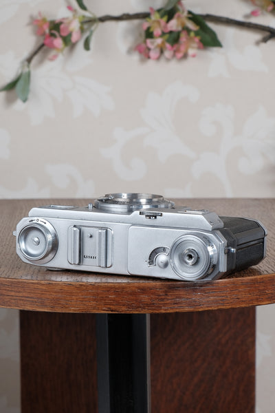 Near Mint! WWII 1939 Zeiss Ikon Contax II,  CLA'd, Freshly Serviced!