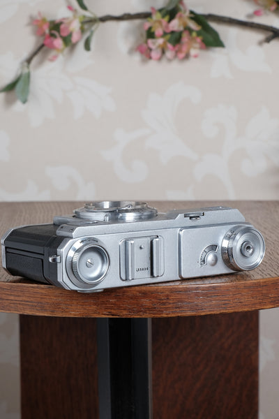 Near Mint! WWII 1939 Zeiss Ikon Contax II,  CLA'd, Freshly Serviced!