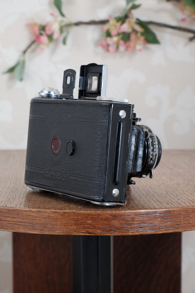 Superb! WWII camera, 1943 Voigtlander Bessa 66 with Heliar lens!, CLA's, Freshly Serviced