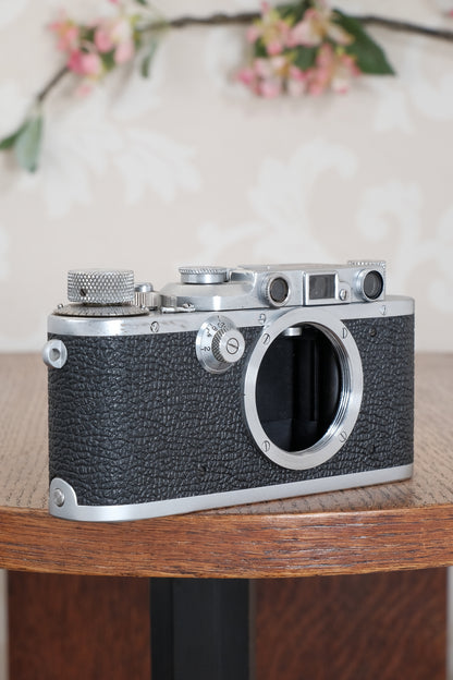 1935 Leitz Leica IIIa, Freshly Serviced, CLA'd