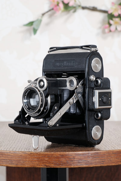 Near Mint! 1934 ZEISS-IKON SUPER IKONTA A, 6x4.5, Tessar lens,  CLA’d, Freshly Serviced!