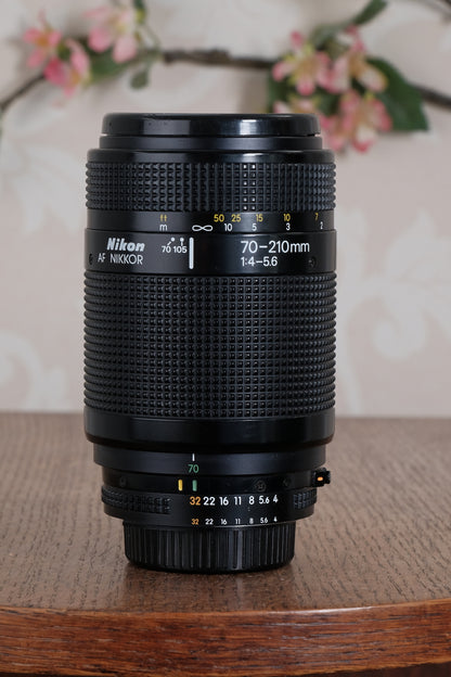 Nikon Nikkor AF 70-210mm f4-5.6 Lens