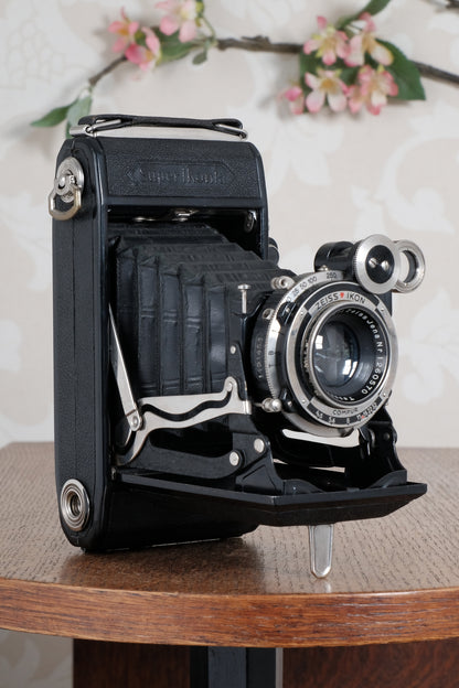 Superb 1931 Zeiss Ikon 6x9 Super Ikonta C with Tessar lens. CLA’d, Freshly Serviced!