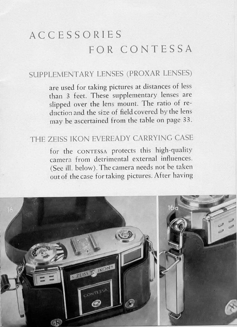 Contessa camera manual (English) PDF DOWNLOAD!