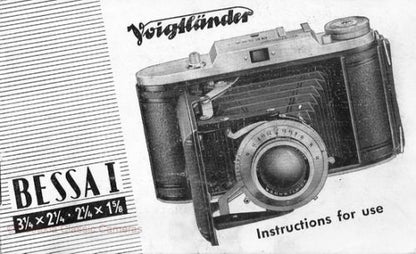 26 Voigtlander / Voigtländer manuals + 224 photos very good quality. PFDs DOWNLOAD! - Voigtlander- Petrakla Classic Cameras