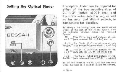 Voigtlander Bessa I Instruction book. PDF DOWNLOAD! - Voigtlander- Petrakla Classic Cameras