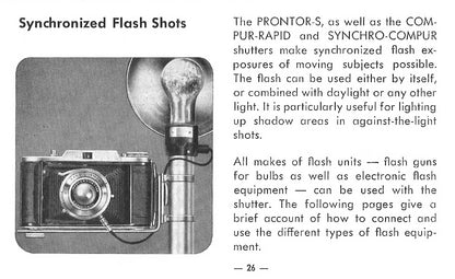 Voigtlander Bessa I Instruction book. PDF DOWNLOAD! - Voigtlander- Petrakla Classic Cameras