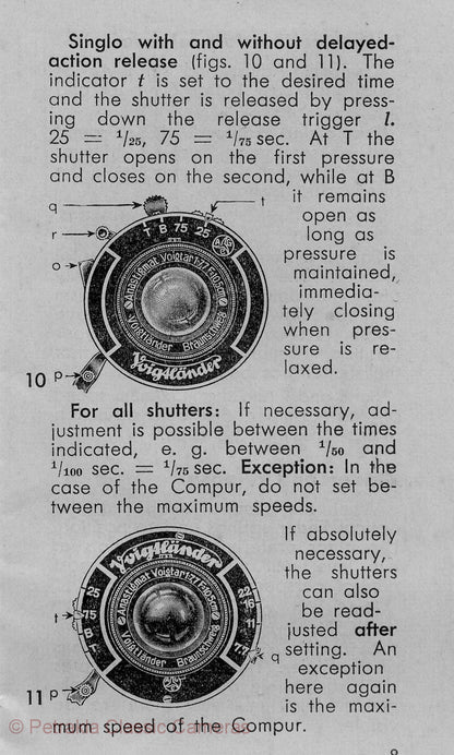 Voigtlander Bessa with optical finder, Instructions for use. PDF DOWNLOAD! - Voigtlander- Petrakla Classic Cameras