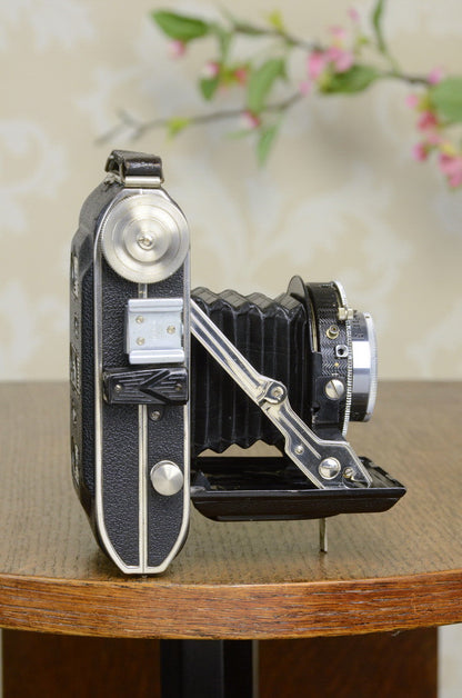 1937 6x6 Balda folding camera, Freshly Serviced, CLA’d - Balda- Petrakla Classic Cameras