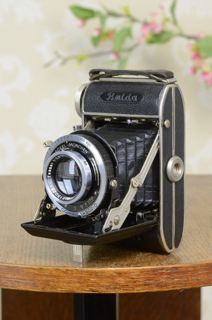 1937 6x6 Balda folding camera, Freshly Serviced, CLA’d - Balda- Petrakla Classic Cameras