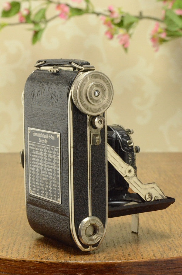 1936 Balda Baldina, 35mm camera with Compur shutter, Freshly Serviced! CLA’d - Balda- Petrakla Classic Cameras