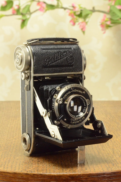 1936 Balda Baldina, 35mm camera with Compur shutter, Freshly Serviced! CLA’d - Balda- Petrakla Classic Cameras