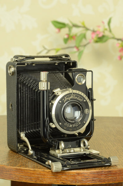 SUPERB! 1931 Voigtlander BERGHEIL Camera with HELIAR LENS! Freshly serviced CLA’d - Voigtlander- Petrakla Classic Cameras