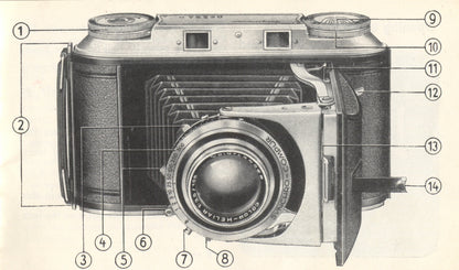 Voigtlander Bessa II Instruction book (original). Free Shipping! - Voigtlander- Petrakla Classic Cameras