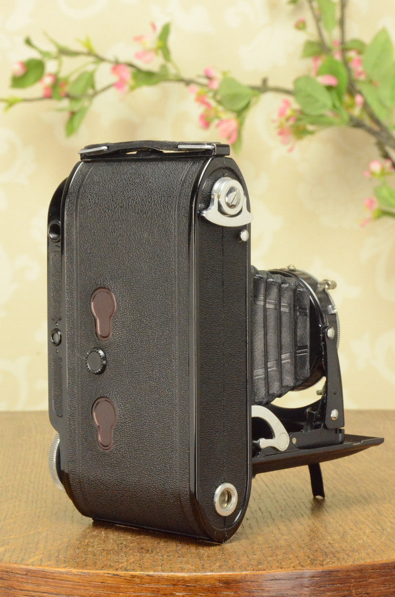 NEAR MINT 1938 Voigtlander Bessa Rangefinder, HELIAR LENS! 6x9, Freshly Serviced - Voigtlander- Petrakla Classic Cameras