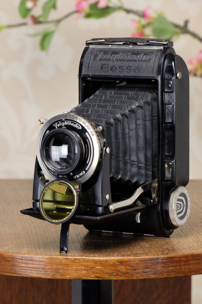 Superb! 1936 Voigtlander 6x9 Bessa Rangefinder with Skopar lens, Freshly Serviced! - Voigtlander- Petrakla Classic Cameras