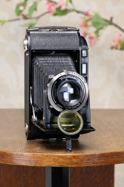 Superb! 1936 Voigtlander 6x9 Bessa Rangefinder with Skopar lens, Freshly Serviced! - Voigtlander- Petrakla Classic Cameras