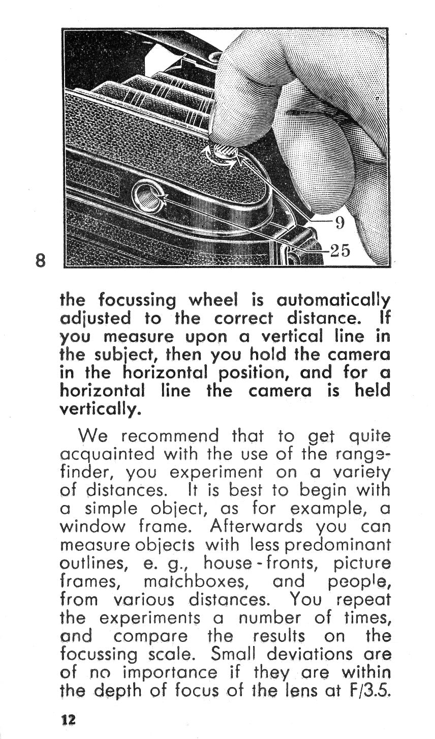 Voigtlander Bessa with Rangefinder Instruction book. PDF DOWNLOAD! - Voigtlander- Petrakla Classic Cameras