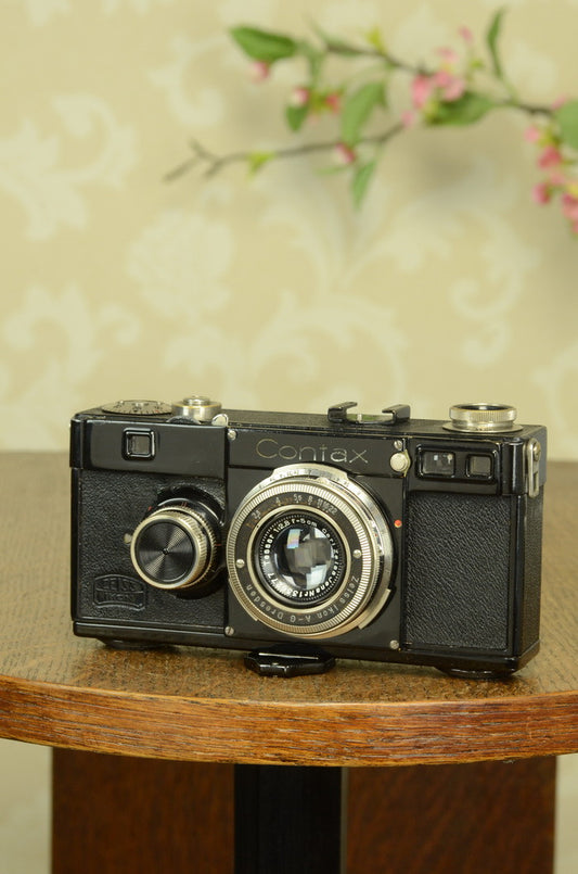 SUPERB! 1934 Zeiss Ikon Contax I, FRESHLY SERVICED! - Zeiss-Ikon- Petrakla Classic Cameras