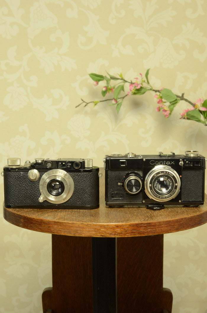 SUPERB! 1934 Zeiss Ikon Contax I, FRESHLY SERVICED! - Zeiss-Ikon- Petrakla Classic Cameras