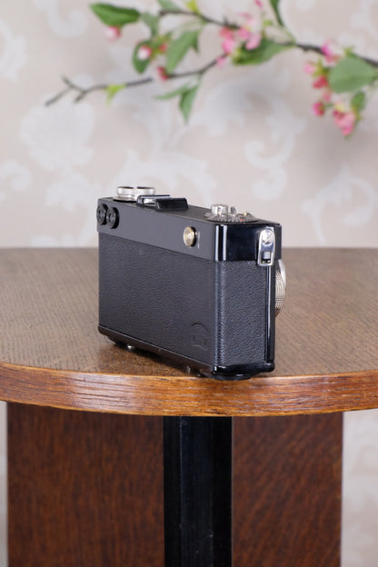 SUPERB! 1935 Zeiss Ikon Contax I, 35mm rangefinder, CLA’d, FRESHLY SERVICED! - Zeiss-Ikon- Petrakla Classic Cameras