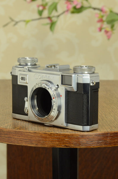 Excellent 1952 Zeiss Ikon Contax IIa,  Cleaned, Lubricated & Adjusted, CLA'd - Zeiss-Ikon- Petrakla Classic Cameras