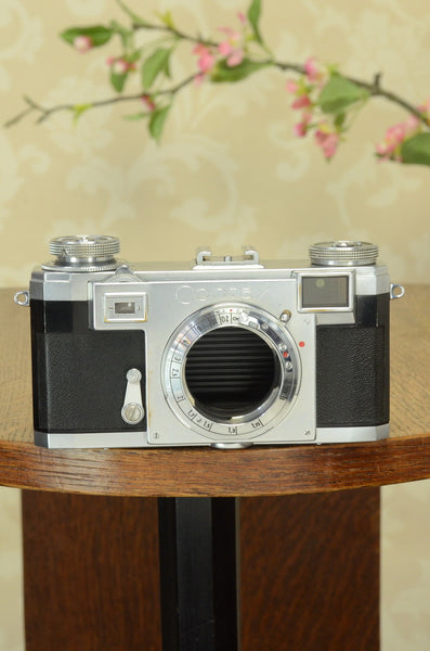 Excellent 1952 Zeiss Ikon Contax IIa,  Cleaned, Lubricated & Adjusted, CLA'd - Zeiss-Ikon- Petrakla Classic Cameras