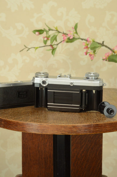 Excellent 1952 Zeiss Ikon Contax IIa,  Cleaned, Lubricated & Adjusted, CLA'd - Zeiss-Ikon- Petrakla Classic Cameras