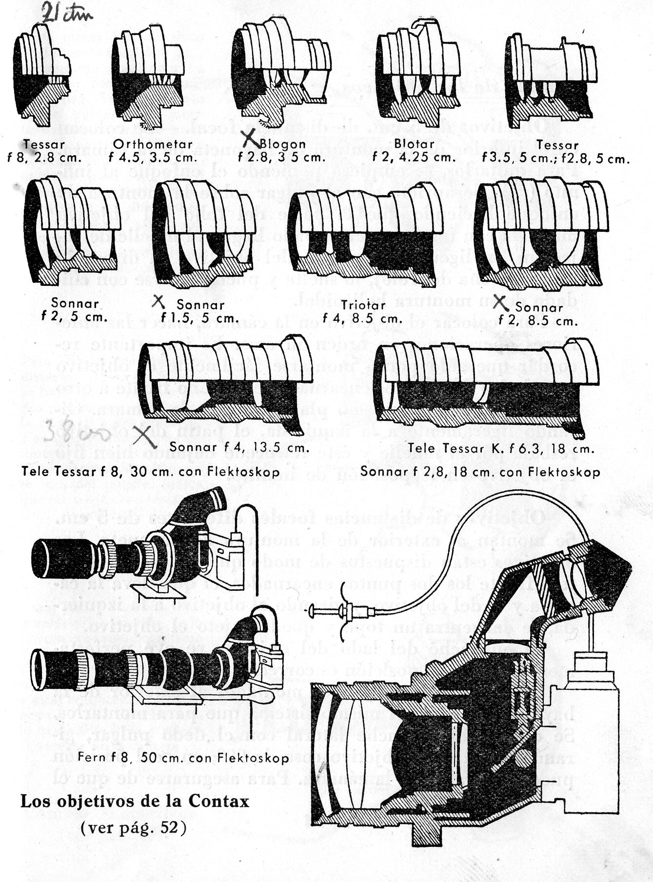 La Contax, y su manejo, (original). Free Shipping! - Zeiss-Ikon- Petrakla Classic Cameras