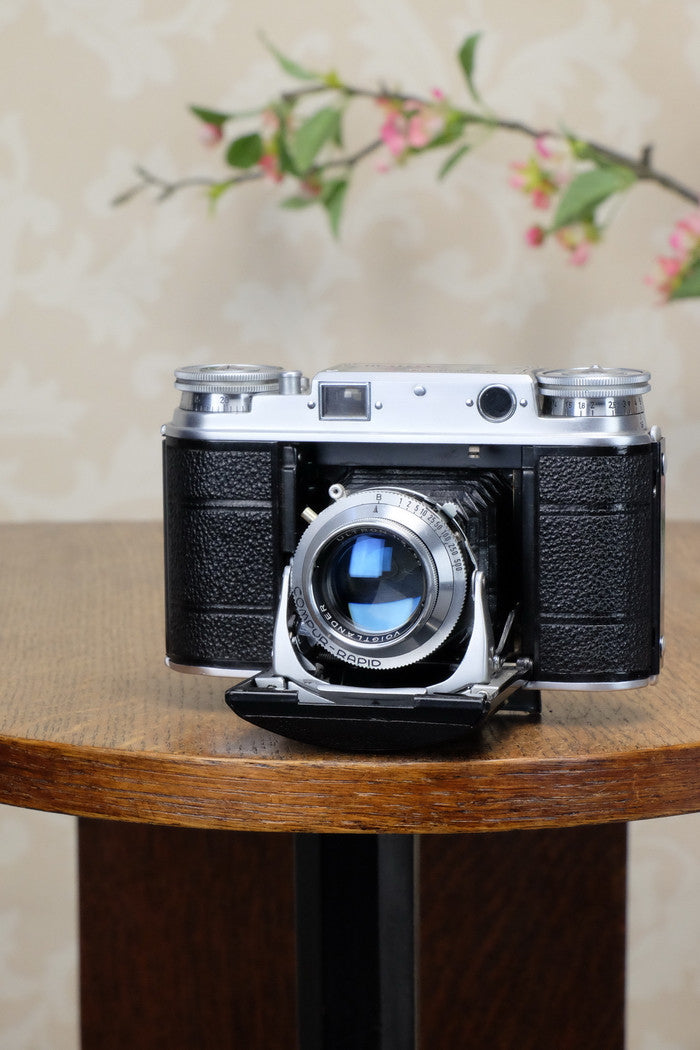 SUPERB! 1951 Voigtlander Vito III, Rangefinder w/ 2.0 Ultron lens, CLA'd, Freshly Serviced! - Voigtlander- Petrakla Classic Cameras