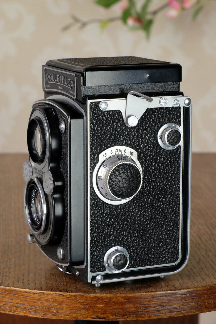 SUPERB! 1939 Rolleiflex Automat, Freshly Serviced, CLA’d - Frank & Heidecke- Petrakla Classic Cameras