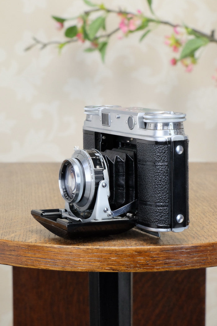 SUPERB! 1951 Voigtlander Vito III, Rangefinder w/ 2.0 Ultron lens, CLA'd, Freshly Serviced! - Voigtlander- Petrakla Classic Cameras