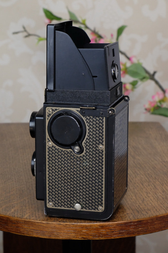 1934 Art-Deco Nickel-plated rolleicord CLA's, Freshly Serviced! - Frank & Heidecke- Petrakla Classic Cameras