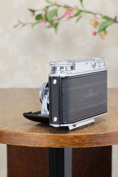 SUPERB! 1951 Voigtlander Vito III, Rangefinder w/ 2.0 Ultron lens, CLA'd, Freshly Serviced! - Voigtlander- Petrakla Classic Cameras