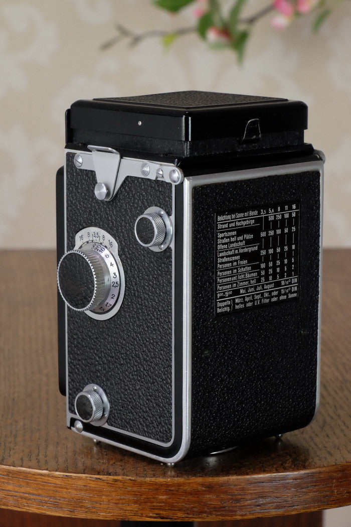 SUPERB! 1939 Rolleiflex Automat, Freshly Serviced, CLA’d - Frank & Heidecke- Petrakla Classic Cameras