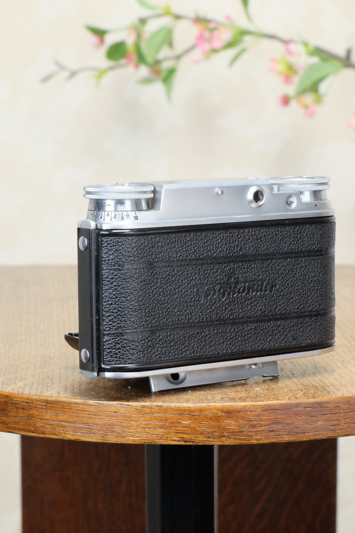 SUPERB! 1951 Voigtlander Vito III, Rangefinder w/ 2.0 Ultron lens, CLA'd, Freshly Serviced! - Voigtlander- Petrakla Classic Cameras