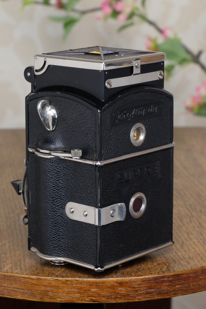 1933 Voigtlander 6x6 Superb TLR, the desirable model with “big ears”, Freshly Serviced! - Voigtlander- Petrakla Classic Cameras