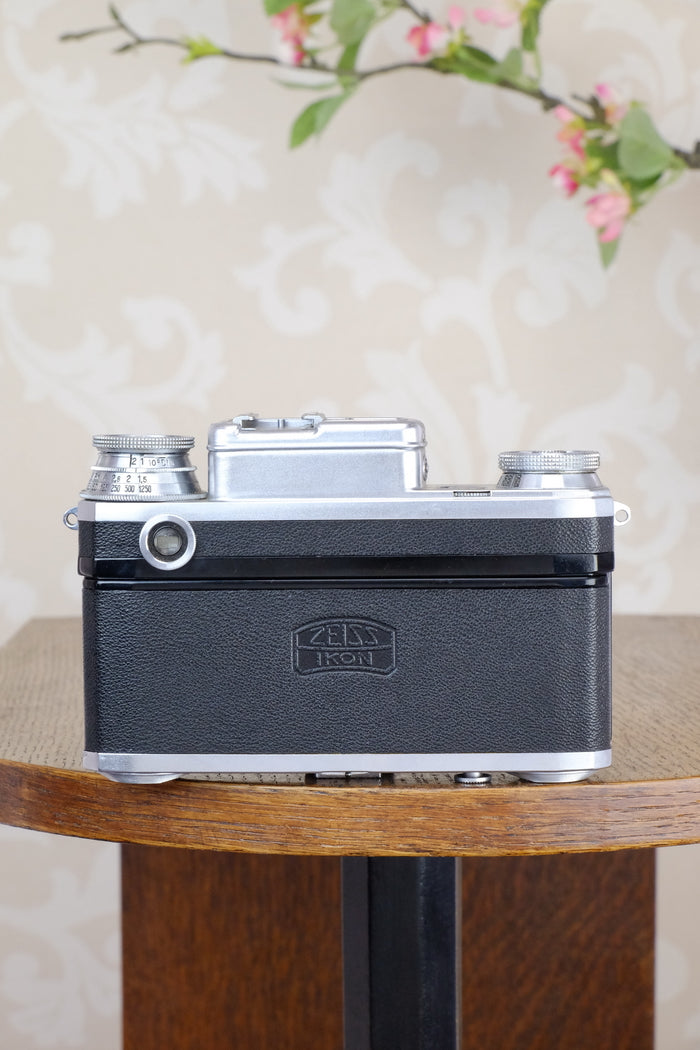 Near mint, 1938 Zeiss Ikon Contax, CLA'd, Freshly Serviced! - Zeiss-Ikon- Petrakla Classic Cameras