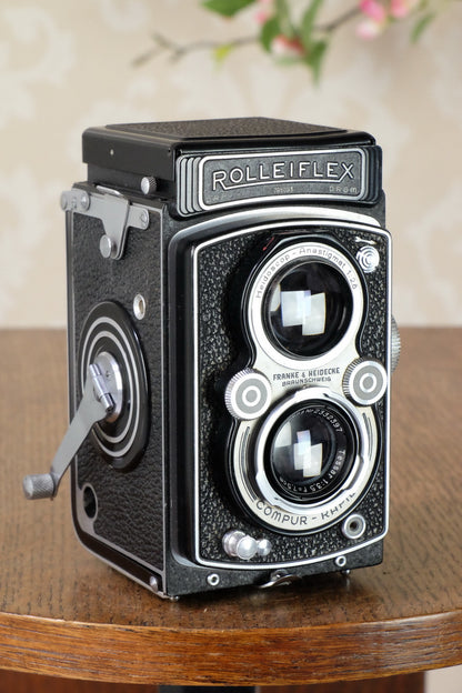 SUPERB! 1939 Rolleiflex Automat, Freshly Serviced, CLA’d - Frank & Heidecke- Petrakla Classic Cameras