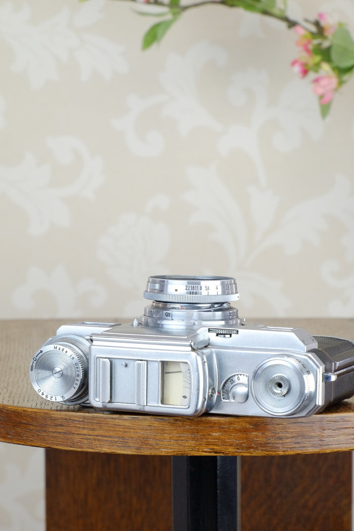 Near mint, 1938 Zeiss Ikon Contax, CLA'd, Freshly Serviced! - Zeiss-Ikon- Petrakla Classic Cameras