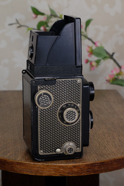 1934 Art-Deco Nickel-plated rolleicord CLA's, Freshly Serviced! - Frank & Heidecke- Petrakla Classic Cameras