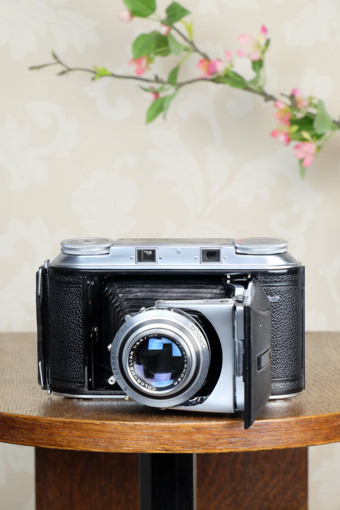 Superb! 1954 Voigtlander 6x9 Bessa II with Heliar lens, Freshly serviced, CLA'd - Voigtlander- Petrakla Classic Cameras