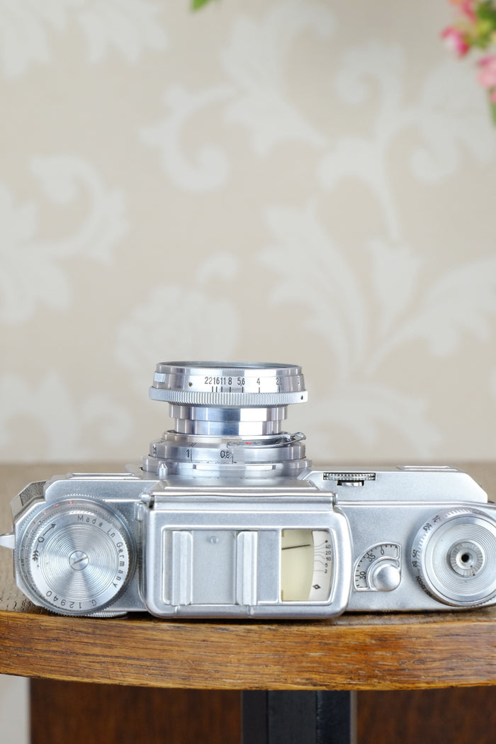 Near mint, 1938 Zeiss Ikon Contax, CLA'd, Freshly Serviced! - Zeiss-Ikon- Petrakla Classic Cameras