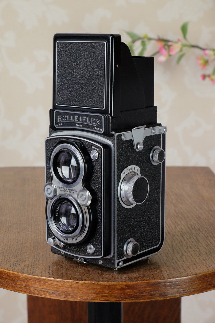 SUPERB! 1939 Rolleiflex Automat, Freshly Serviced, CLA’d - Frank & Heidecke- Petrakla Classic Cameras