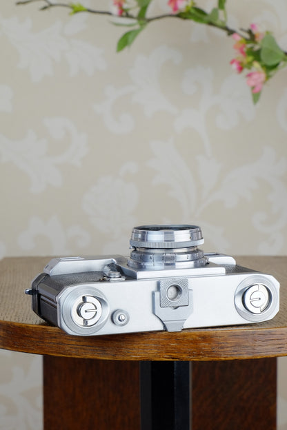 Near mint, 1938 Zeiss Ikon Contax, CLA'd, Freshly Serviced! - Zeiss-Ikon- Petrakla Classic Cameras