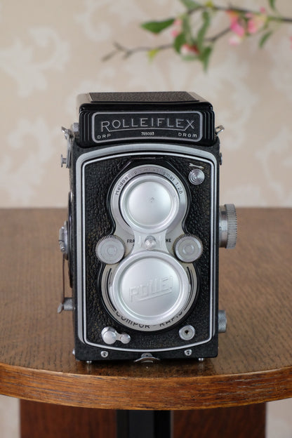 SUPERB! 1939 Rolleiflex Automat, Freshly Serviced, CLA’d - Frank & Heidecke- Petrakla Classic Cameras