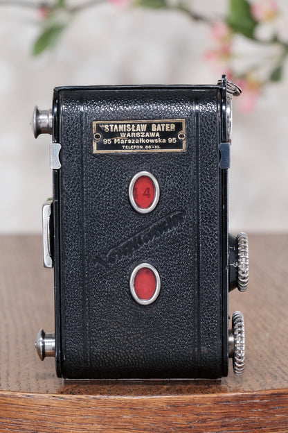 Rare 1934 Voigtlander Perkeo, CLA'd, Freshly Serviced! - Voigtlander- Petrakla Classic Cameras