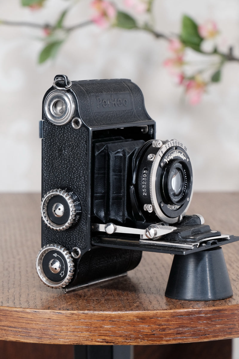 Rare 1934 Voigtlander Perkeo, CLA'd, Freshly Serviced! - Voigtlander- Petrakla Classic Cameras